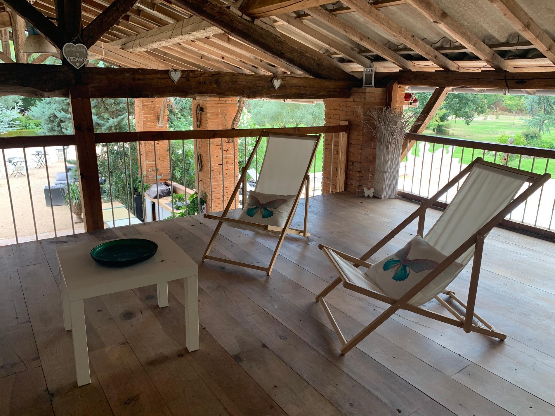 Gîte côté piscine